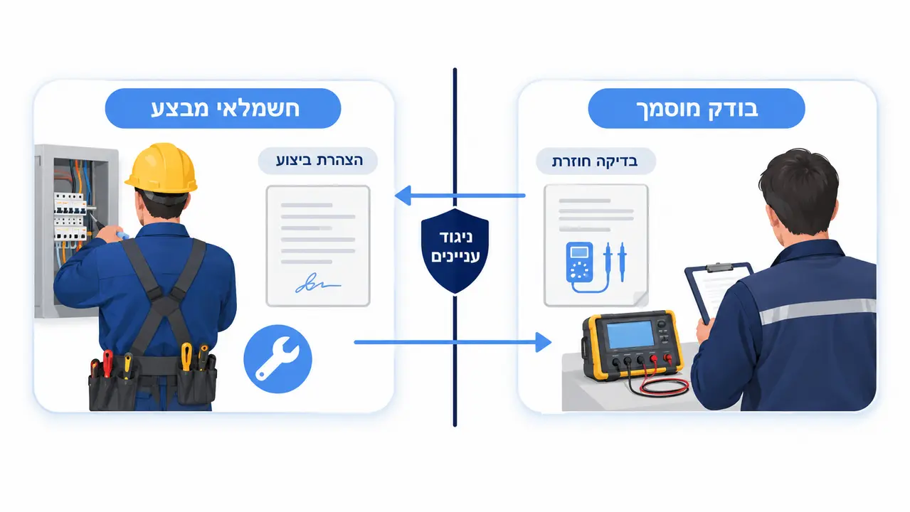 למה הבודק לא מתקן את הליקויים שהוא מצא
