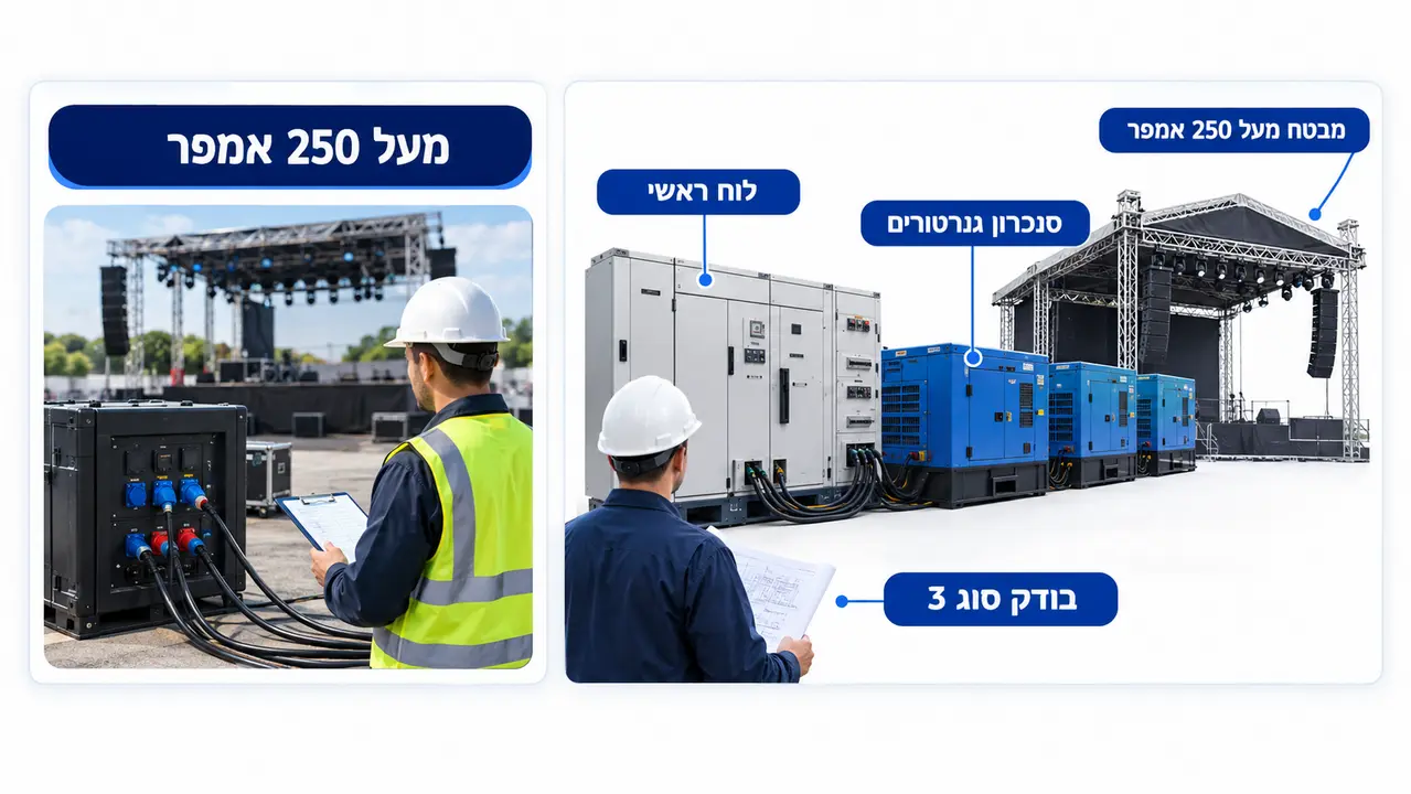 מתי חובה להזמין בודק חשמל סוג 3 לאירועים מורכבים?